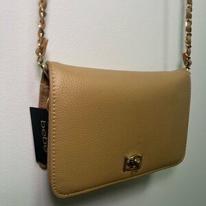 Bebe cross-body shoulder bag.